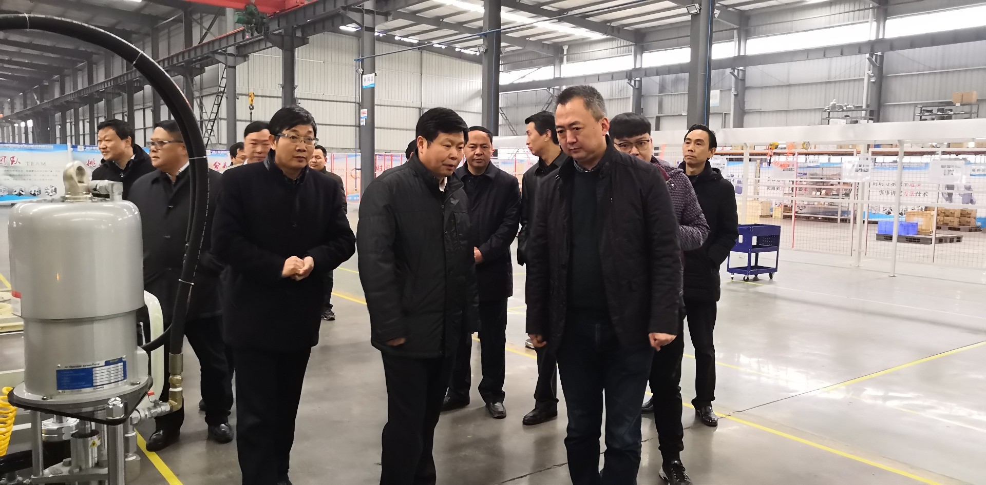 十堰市委副書(shū)記、市長(zhǎng)陳新武蒞臨公司考察調(diào)研